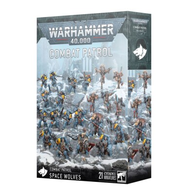 Ігровий набір Warhammer 40000 - COMBAT PATROL - SPACE WOLVES детальное изображение Космические Волки Космические Десантники
