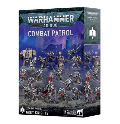 Ігровий набір Warhammer 40000 - COMBAT PATROL - GREY KNIGHTS детальное изображение Серые Рыцари Космические Десантники