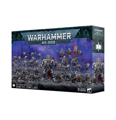 Ігровий набір Warhammer 40000 - GREY KNIGHTS: SANCTIC CONCLAVE детальное изображение Серые Рыцари Космические Десантники