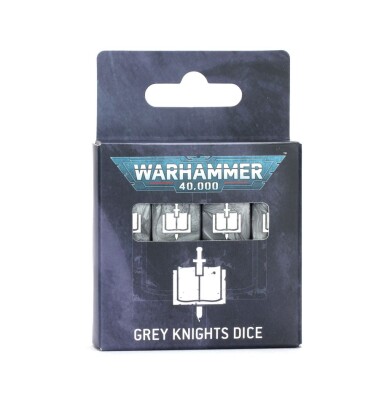 Ігрові куби WARHAMMER 40000: GREY KNIGHTS DICE детальное изображение Кубы WARHAMMER 40,000