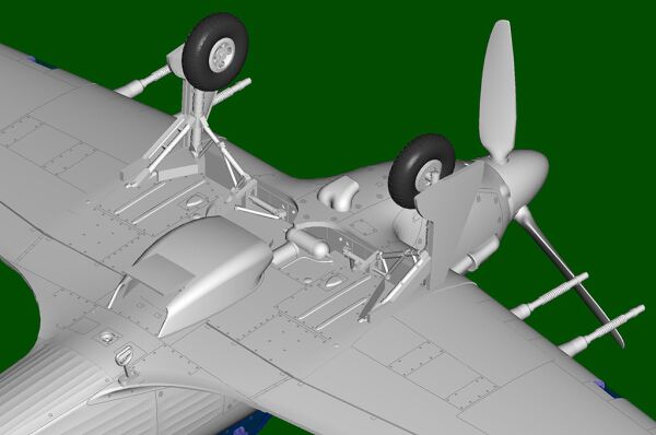 Сборная модель “HURRICANE” Mk.ⅡC детальное изображение Самолеты 1/48 Самолеты