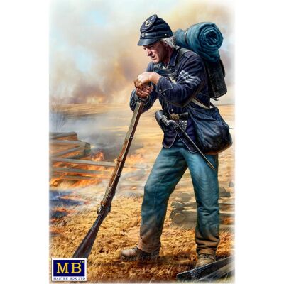 preview «Быстрый отдых после битвы». Сержант пехоты армии Союза, 72-й нью-йоркский полк.