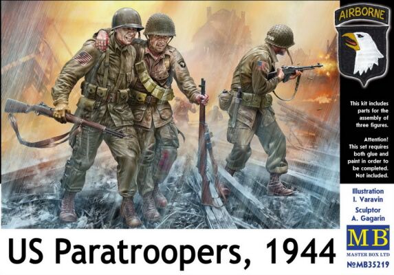 US Paratroopers, 1944 детальное изображение Фигуры 1/35 Фигуры