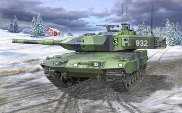 Strv 122A/122B Swedish Leopard 2 детальное изображение Бронетехника 1/72 Бронетехника