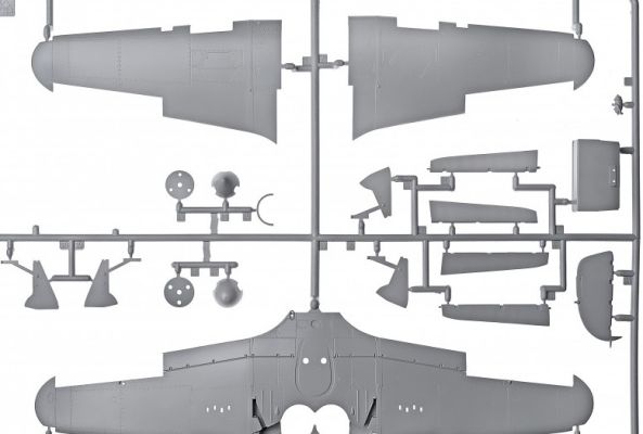 Hurricane Mk. I детальное изображение Самолеты 1/48 Самолеты