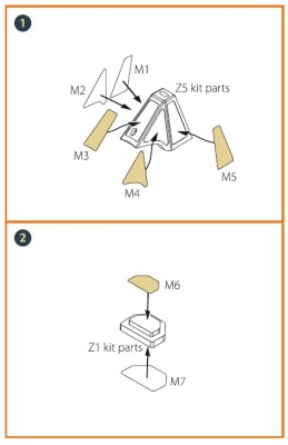 Маска для покраски модели 1/72 A5M Claude (последняя версия) из "yellow kabuki paper" Clear Prop детальное изображение Наборы деталировки Афтермаркет