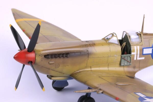 Збірна модель 1/48 Британський винищувач Spitfire HF Mk.VIII Eduard 8287 детальное изображение Самолеты 1/48 Самолеты