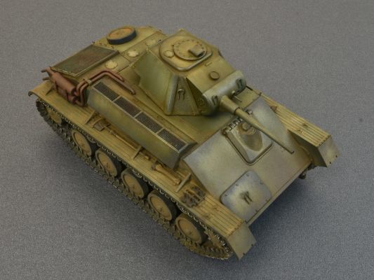 Soviet tank T-70M детальное изображение Бронетехника 1/35 Бронетехника