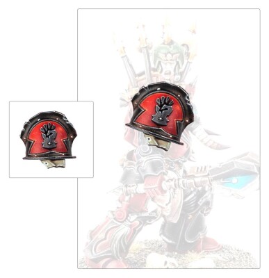 Ігровий набір Warhammer 40000 - CHAOS SPACE MARINES - RED CORSAIRS UPGRADES &amp; TRANSFERS детальное изображение Космический Десант Хаоса Армии Хаоса