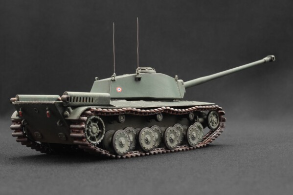 Збірна модель 1/72 Французький важкий танк FCM 50t ScaleX SM-72001 детальное изображение Бронетехника 1/72 Бронетехника