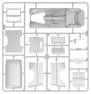 Збірна модель 1/35 Фургон тип 170V MiniArt 38040 детальное изображение Автомобили 1/35 Автомобили