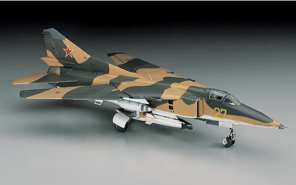 Scale model 1/72 MiG-27 Flogger D Hasegawa 00340 детальное изображение Самолеты 1/72 Самолеты