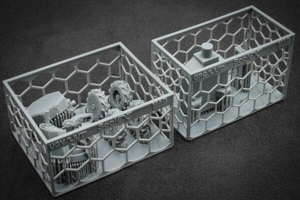 Збірна модель 1/35 Наземний дрон &quot;Лють&quot;, MAG ScaleX VG 35001 детальное изображение Наземные дроны Военная техника