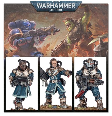 Ігровий набір Warhammer 40000 - IMPERIAL AGENTS - IMPERIAL NAVY BREACHERS детальное изображение Имперские Агенты Армии Империума