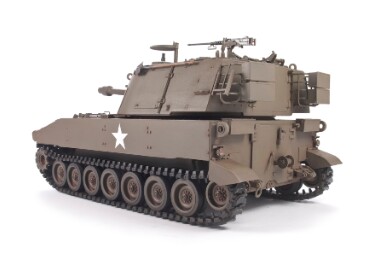 Збірна модель 1/35 Американська самохідна гаубиця M108 (105-мм гаубиця з довжиною ствола 30 калібрів) AFV Club 35108 детальное изображение Артиллерия 1/35 Артиллерия