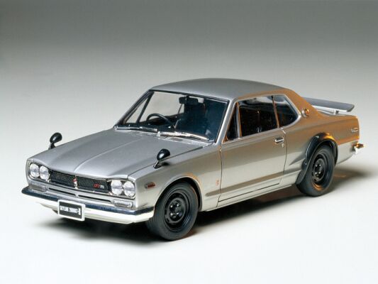 Scale model 1/24 Car Nissan Skyline 2000 GT-R H.T Tamiya 24194 детальное изображение Автомобили 1/24 Автомобили