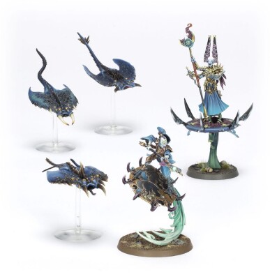 Ігровий набір Warhammer AGE SIGMAR - DISCIPLES OF TZEENTCH: SEEKERS OF SILVER детальное изображение Тзинчиты Хаос