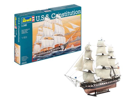 Model Set USS Constitution детальное изображение Парусники Флот