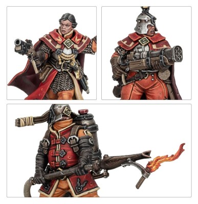 Игровой набор Warhammer AGE OF SIGMAR - CITIES OF SIGMAR - FREEGUILD GRENADIERS детальное изображение Города Зигмара Порядок
