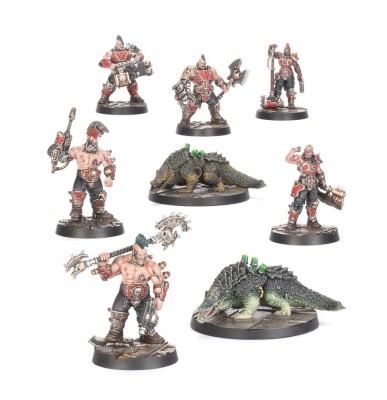 Игровой набор Warhammer - NECROMUNDA: GOLIATH FORGE BOSSES &amp; SUMPKROCS детальное изображение Necromunda WARHAMMER 40,000
