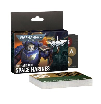 Игровые карты Warhammer 40000: COMMAND PACK - SPACE MARINES (ENG) детальное изображение Ультрамарины Космические Десантники