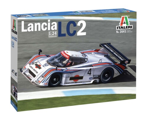 Збірна модель 1/24 Автомобіль Lancia LC2 Italeri 3641 детальное изображение Автомобили 1/24 Автомобили