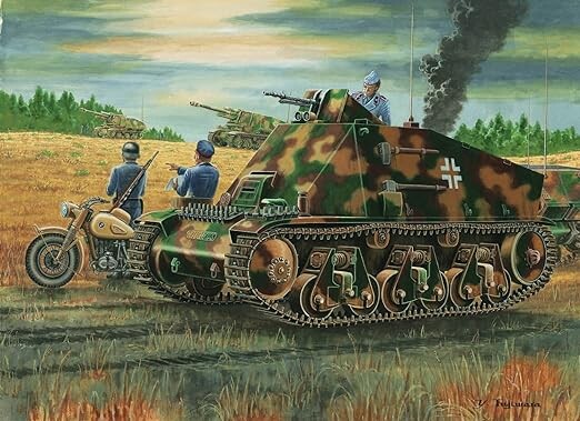 Збірна модель 1/35 німецька артилерійська машина спостереження 38(H) Trumpeter 00355 детальное изображение Бронетехника 1/35 Бронетехника