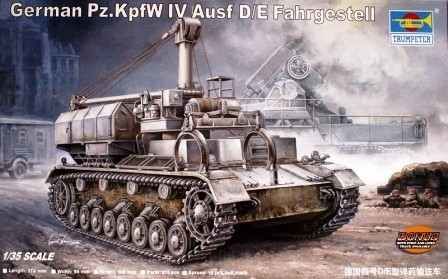 Scale model 1/35 German tank Pz.Kpfw IV Ausf D/E &quot;Chassis&quot; Trumpeter 00362 детальное изображение Бронетехника 1/35 Бронетехника