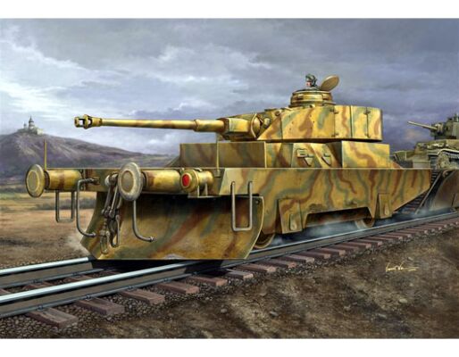 Збірна модель 1/35 Німецький Panzerjagerwagen vol. 2 Trumpeter 00369 детальное изображение Железная дорога 1/35 Железная дорога