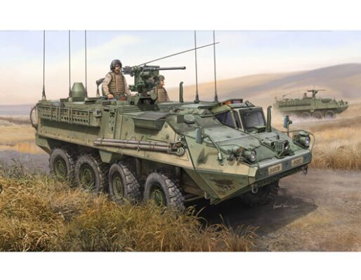 Scale model 1/35 M1130 Stryker Command Vehicle Trumpeter 00397 детальное изображение Бронетехника 1/35 Бронетехника