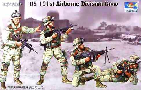 US 101st Airborne Division Crew детальное изображение Фигуры 1/35 Фигуры