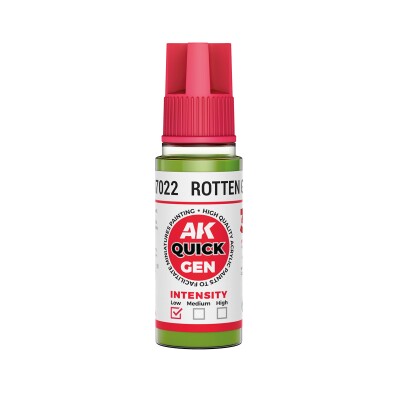 Акрилова фарба ROTTEN GREEN / Згнивший зелений QUICK GEN COLOR AK-interactive AK 17022 детальное изображение QUICK GEN COLOR Краски