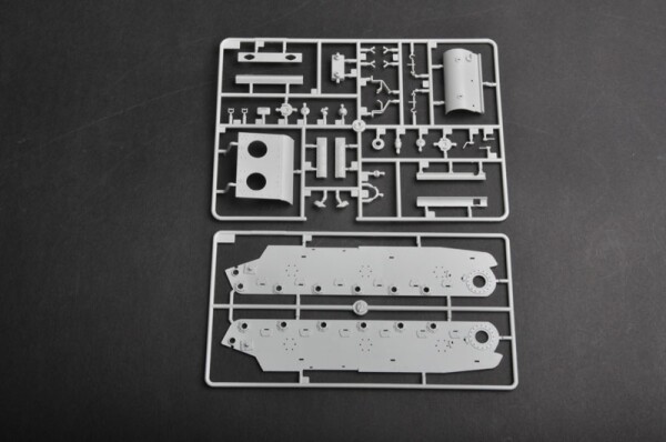 Збірна модель 1/35 Радянський важкий танк КВ-1С Trumpeter 01566 детальное изображение Бронетехника 1/35 Бронетехника