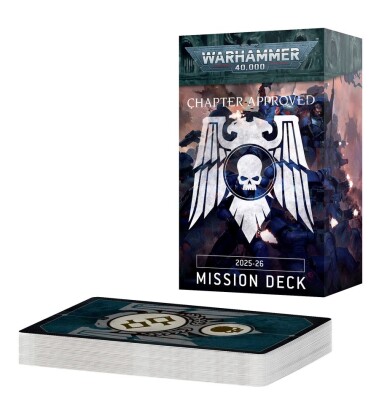 Карти Warhammer 40000: CHAPTER APPROVED - MISSION PACK (ENG) детальное изображение Кодексы и правила Warhammer Художественная литература