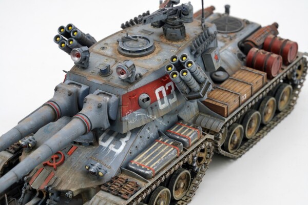 Scale model 1/35 Tank "Apocalypse" version 2.0 Border Model BC-003 детальное изображение Бронетехника 1/35 Бронетехника