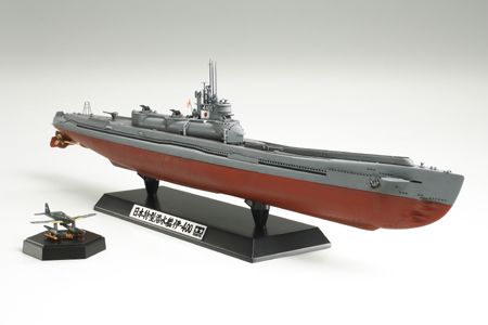 Сборная модель 1/350 Подводная лодка ВМС Японии И-400 Тамия 78019 детальное изображение Подводный флот Флот