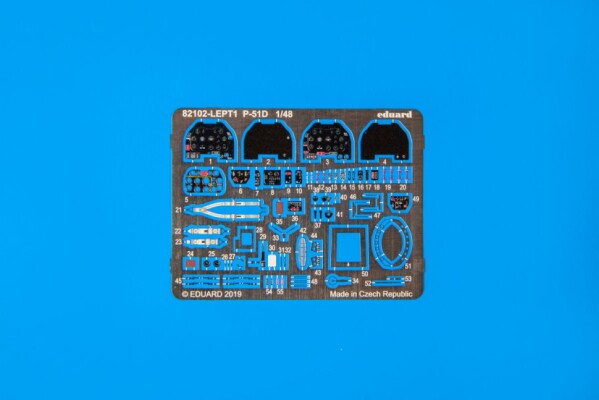 Збірна модель 1/48 Літак P-51D Mustang Eduard 82102 детальное изображение Самолеты 1/48 Самолеты