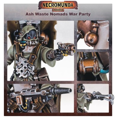 NECROMUNDA: ASH WASTES NOMADS WAR PARTY детальное изображение Некромунда WARHAMMER 40,000