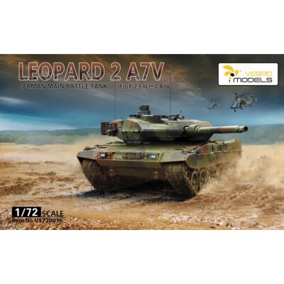 Збірна модель 1/72 Танк Леопард 2A7V Vespid Models VS720016 детальное изображение Бронетехника 1/72 Бронетехника