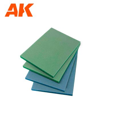 Set of sandpaper (soft and smooth sponge), 4 pcs. детальное изображение Наждачная бумага Инструменты
