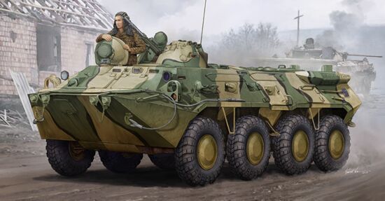 Scale model 1/35 BTR-80 Trumpeter 01594 детальное изображение Бронетехника 1/35 Бронетехника