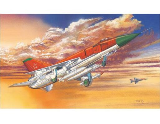 Збірна модель 1/72 Літак Su-15 Flagon-А Trumpeter 01624 детальное изображение Самолеты 1/72 Самолеты