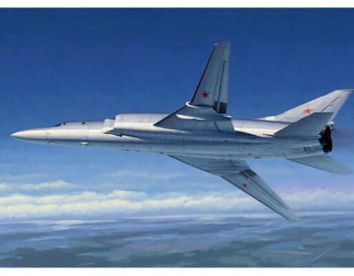 Сборная модель 1/72 Стратегический бомбардировщик Ту-22М2 «Backfire B» Трумпетер 01655 детальное изображение Самолеты 1/72 Самолеты