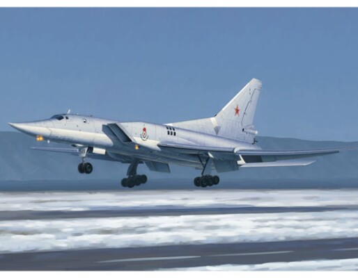 Збірна модель 1/72 Стратегічний бомбардувальник Ту-22М3 Backfire C Trumpeter 01656 детальное изображение Самолеты 1/72 Самолеты