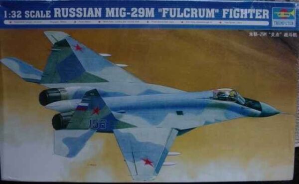 Scale model 1/32 MIG-29M “Fulcrum” Fighter Trumpeter 02238 детальное изображение Самолеты 1/32 Самолеты