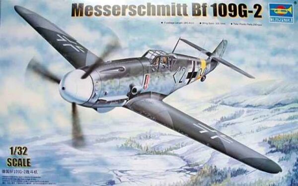 Збірна модель німецького винищувача Messerschmitt Bf 109G-2 детальное изображение Самолеты 1/32 Самолеты