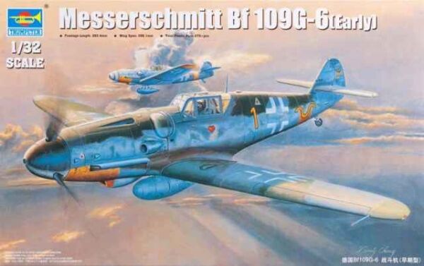 Messerschmitt Bf 109G-6(Early) детальное изображение Самолеты 1/32 Самолеты