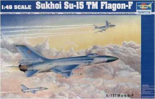 Збірна модель літака SU-15TM Flagon F детальное изображение Самолеты 1/48 Самолеты