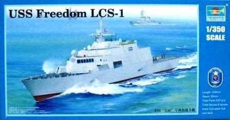 Збірна модель 1/350 Американський корабель USS Freedom (LCS-1) Trumpeter 04549 детальное изображение Флот 1/350 Флот