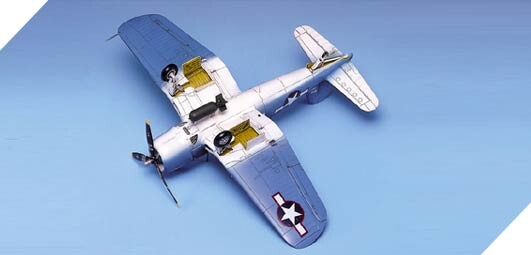 Збірна модель 1/72 Літак F4U-1 Corsair Academy 12457 детальное изображение Самолеты 1/72 Самолеты